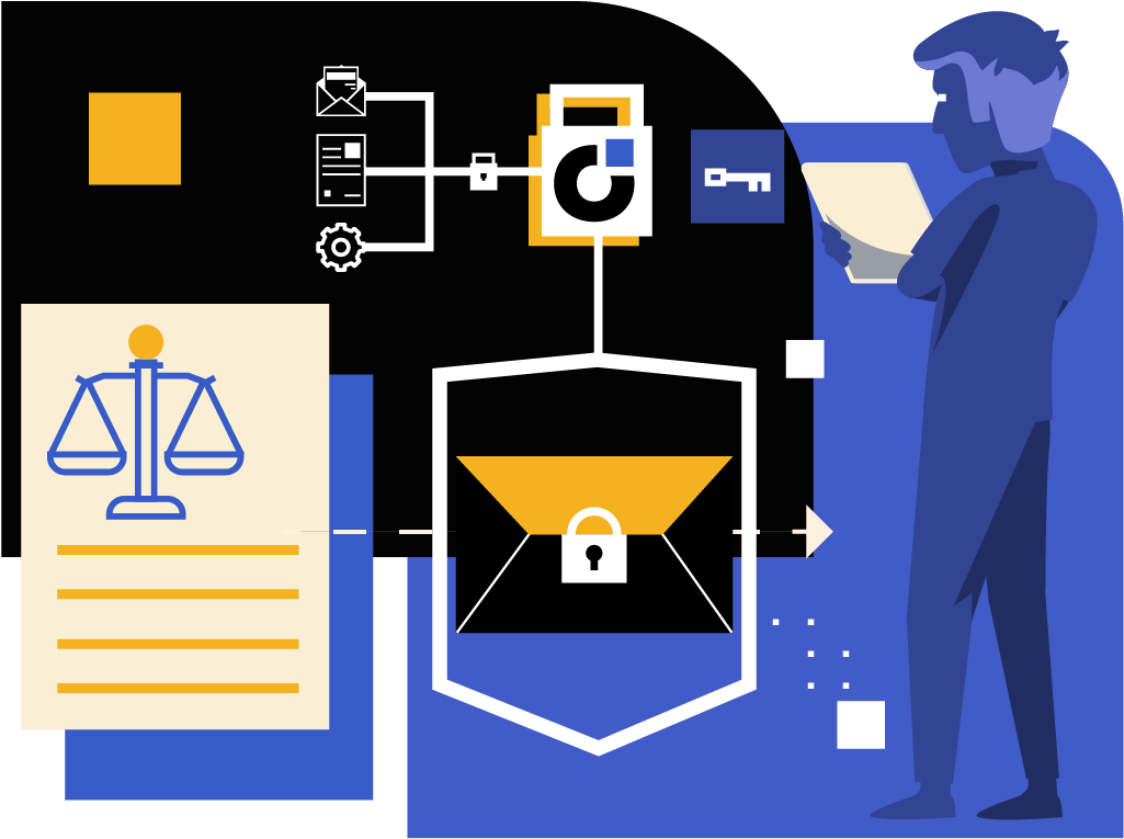 Secure Email for Court Notices