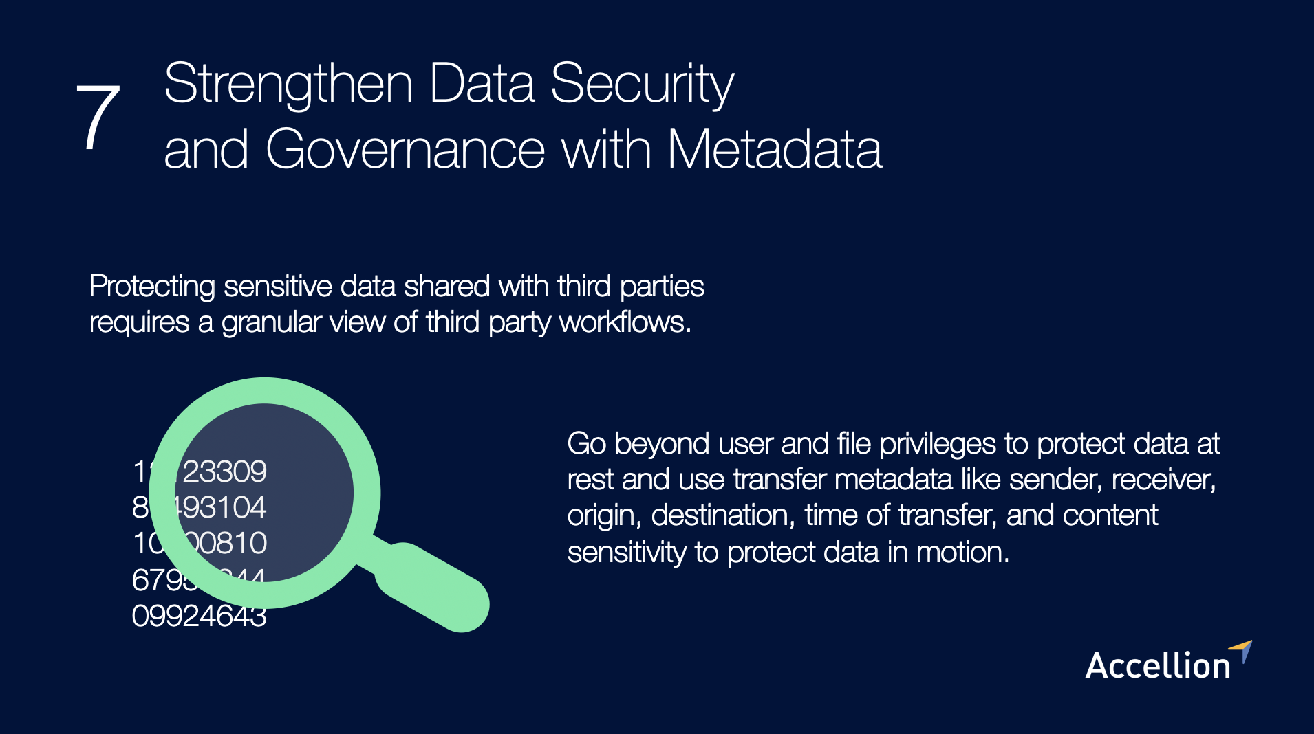 Strengthen data security and governance with metadata