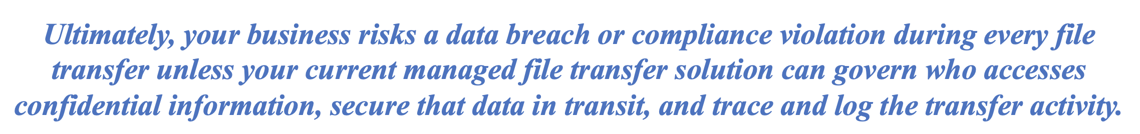 Modern Secure Managed File Transfer Solution